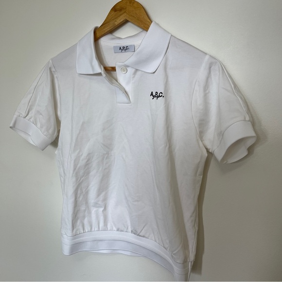 A.P.C. Jeanne Knit Polo Size Small - Picture 3 of 8